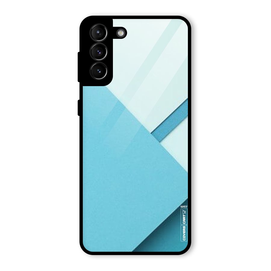 Material Design Glass Back Case for Galaxy S21 Plus