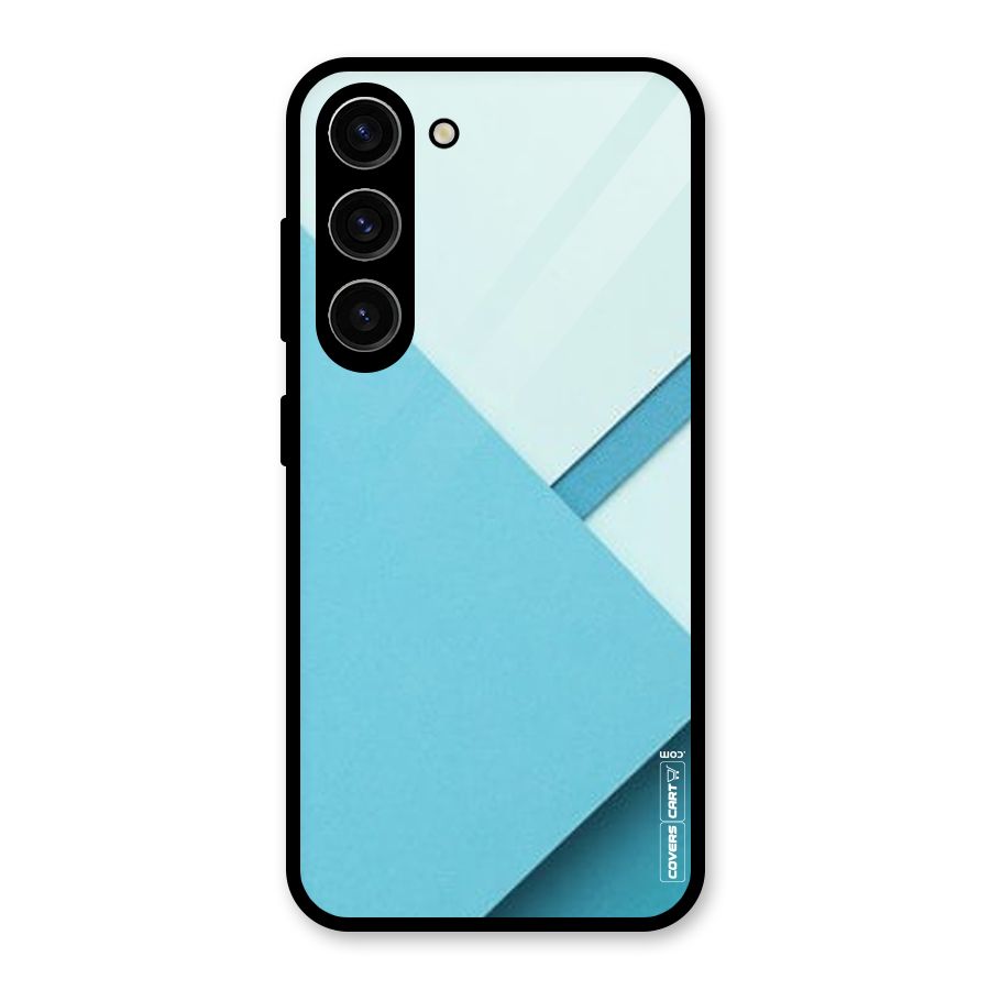 Material Design Glass Back Case for Galaxy S23