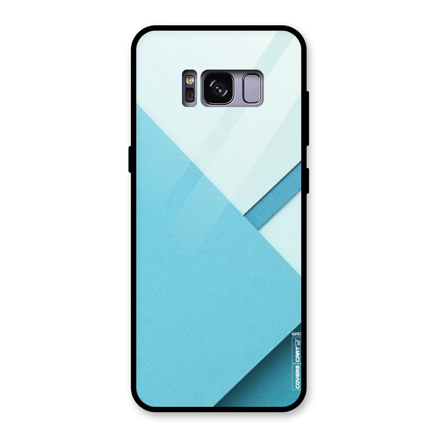 Material Design Glass Back Case for Galaxy S8