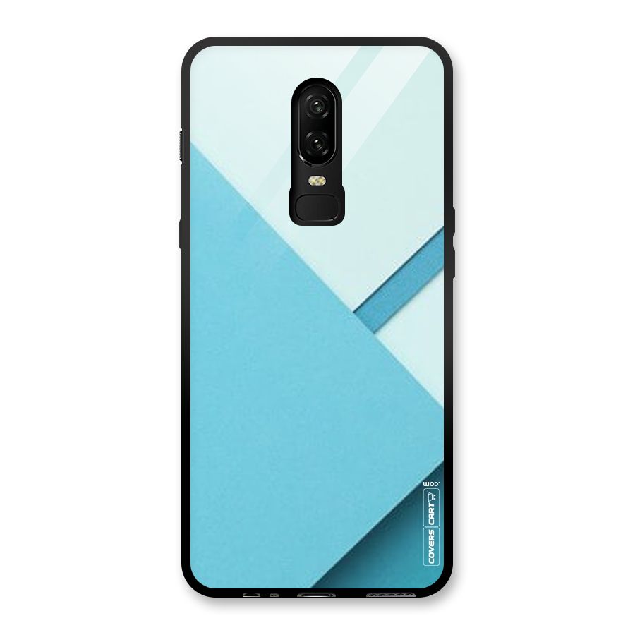 Material Design Glass Back Case for OnePlus 6