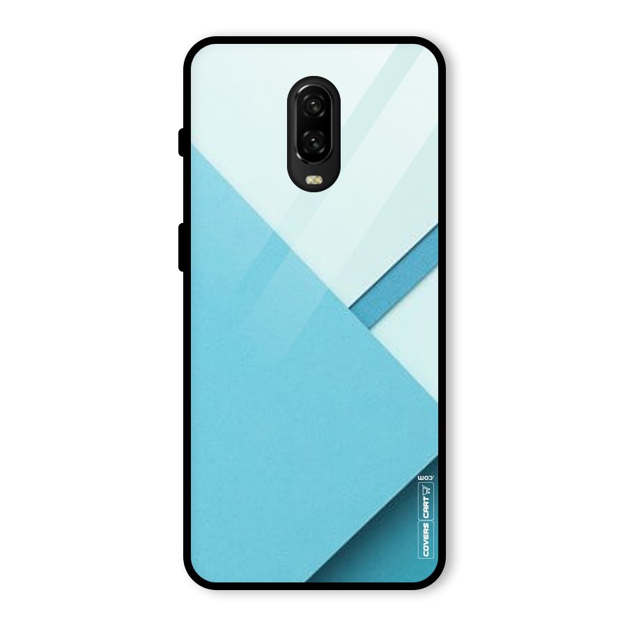Material Design Glass Back Case for OnePlus 6T