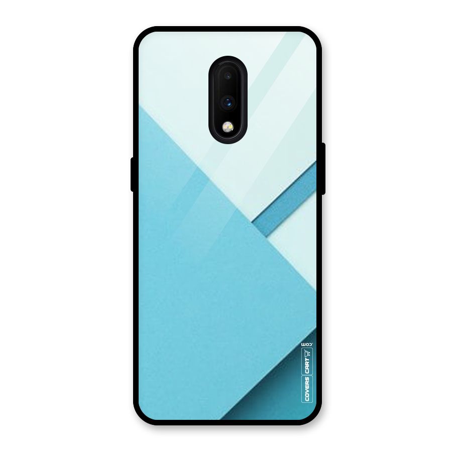 Material Design Glass Back Case for OnePlus 7