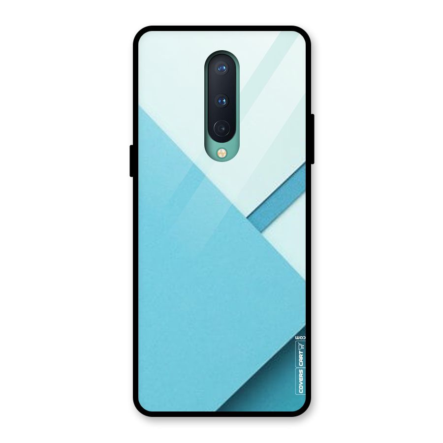 Material Design Glass Back Case for OnePlus 8