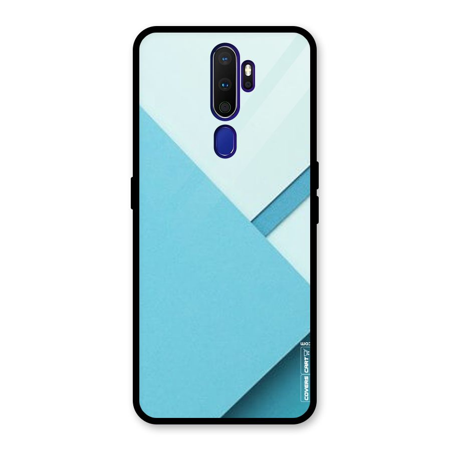 Material Design Glass Back Case for Oppo A9 (2020)