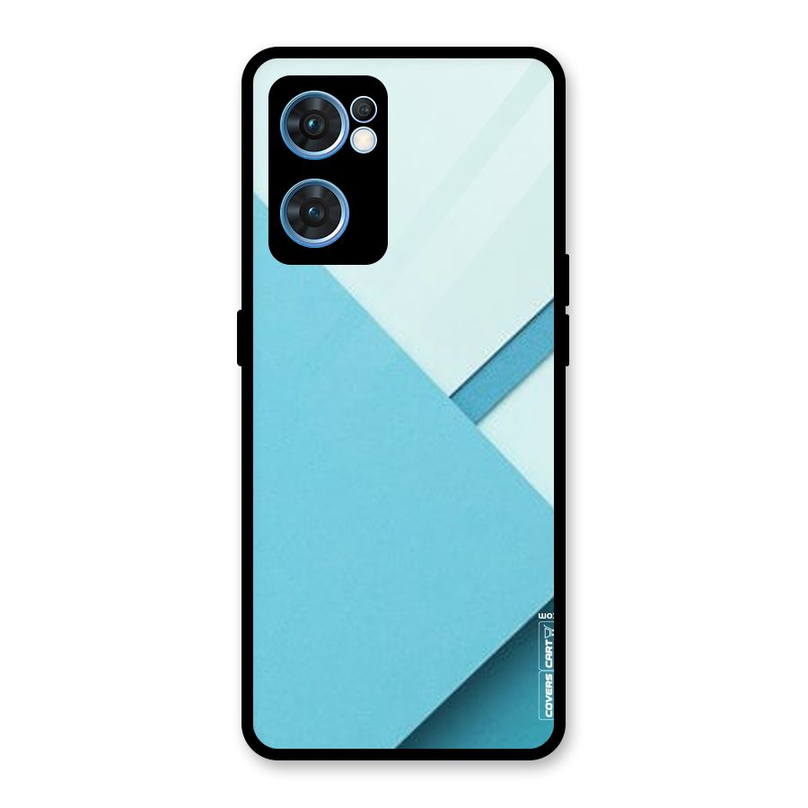 Material Design Glass Back Case for Oppo Reno7 5G