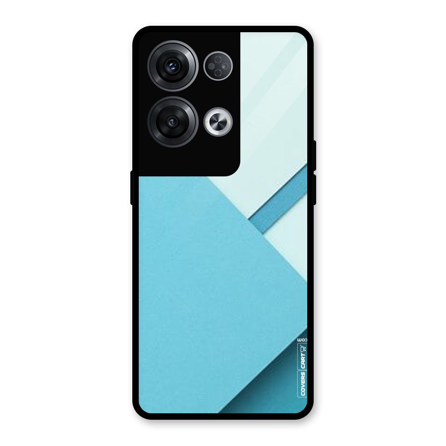 Material Design Glass Back Case for Oppo Reno8 Pro 5G