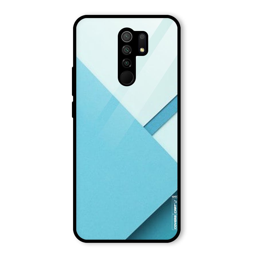 Material Design Glass Back Case for Poco M2