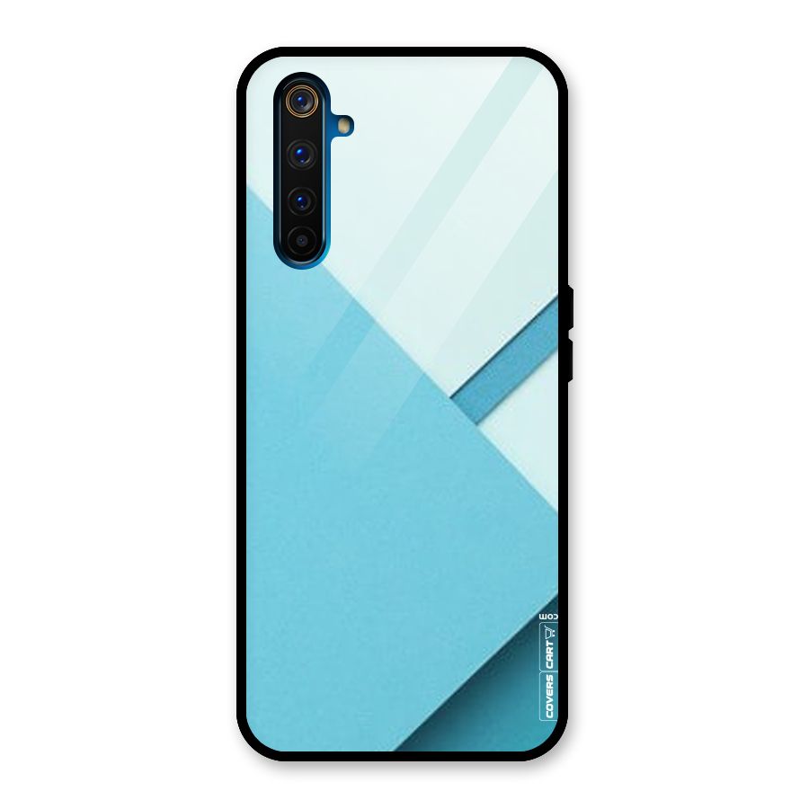 Material Design Glass Back Case for Realme 6 Pro