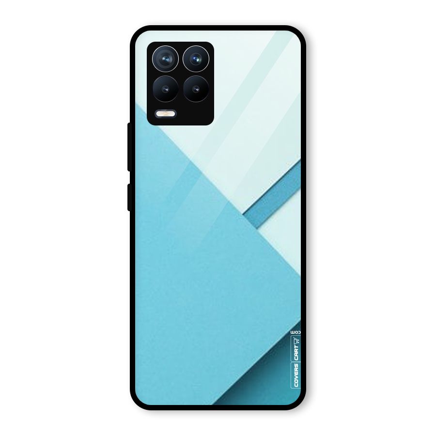 Material Design Glass Back Case for Realme 8