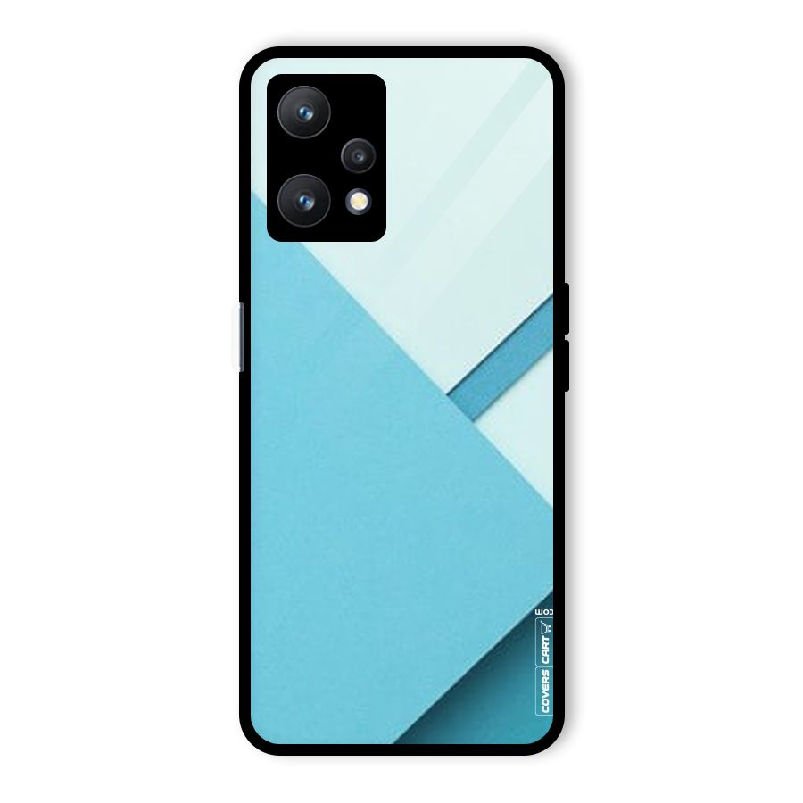 Material Design Glass Back Case for Realme 9 Pro 5G