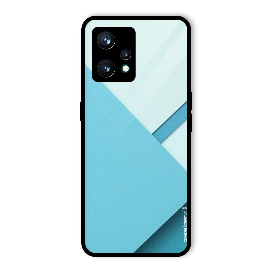 Material Design Glass Back Case for Realme 9 Pro Plus 5G