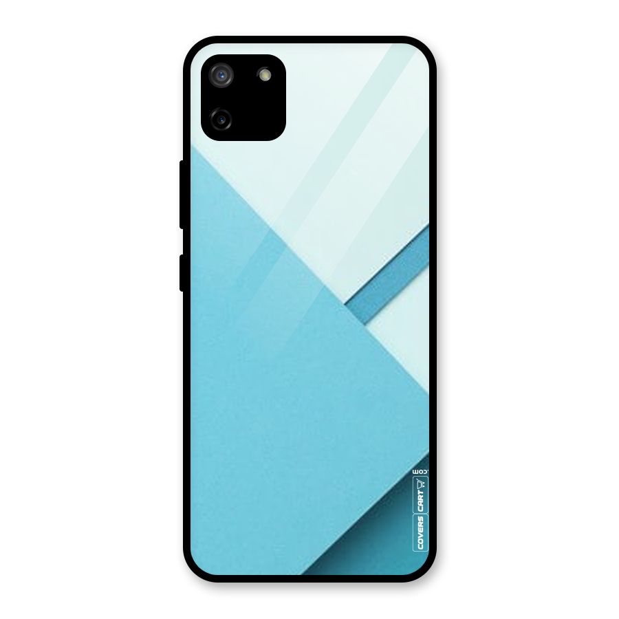 Material Design Glass Back Case for Realme C11