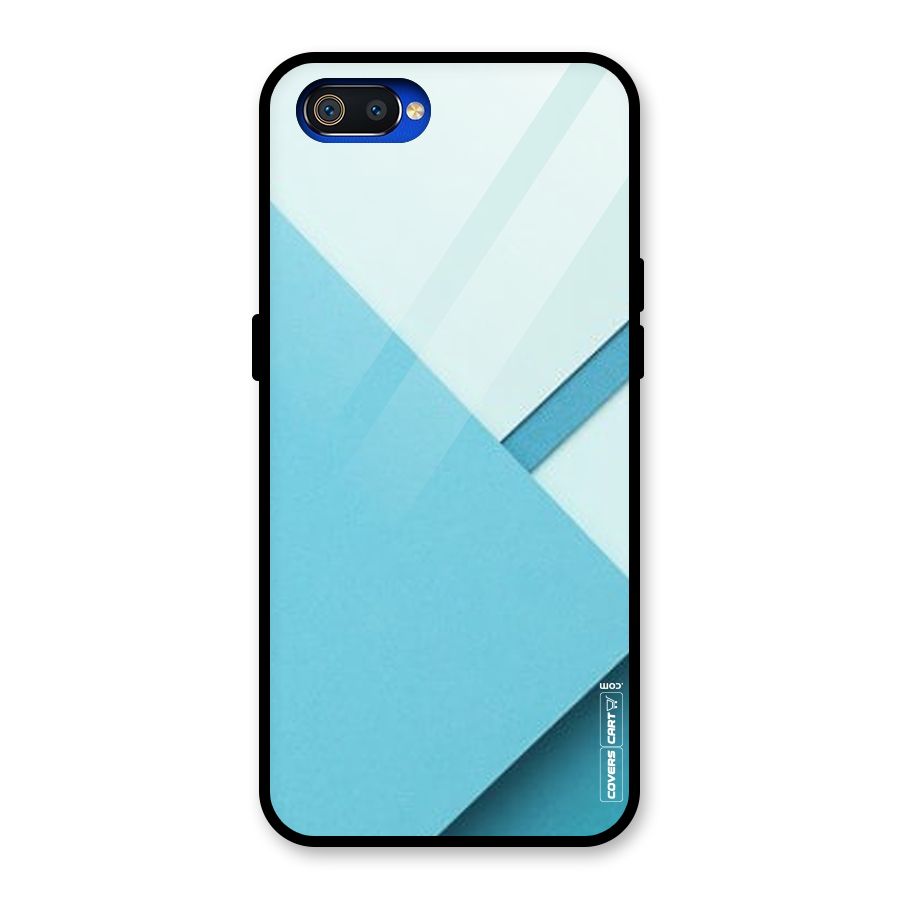 Material Design Glass Back Case for Realme C2