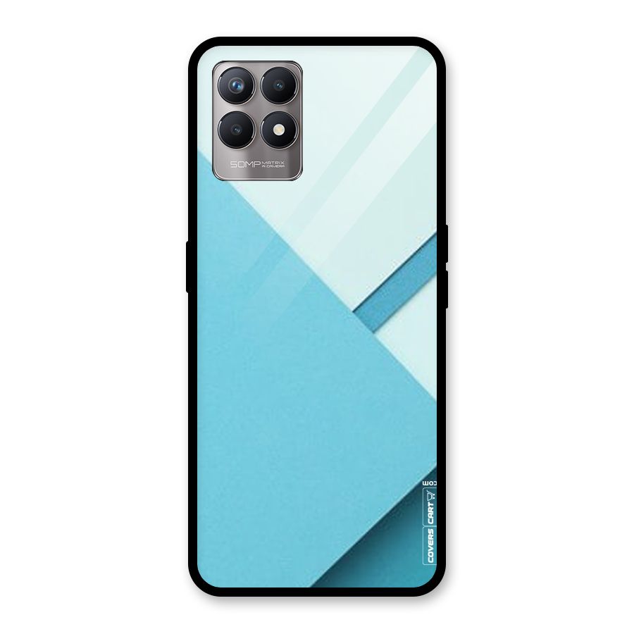 Material Design Glass Back Case for Realme Narzo 50