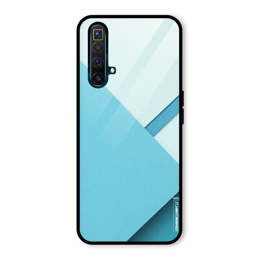 Material Design Glass Back Case for Realme X3
