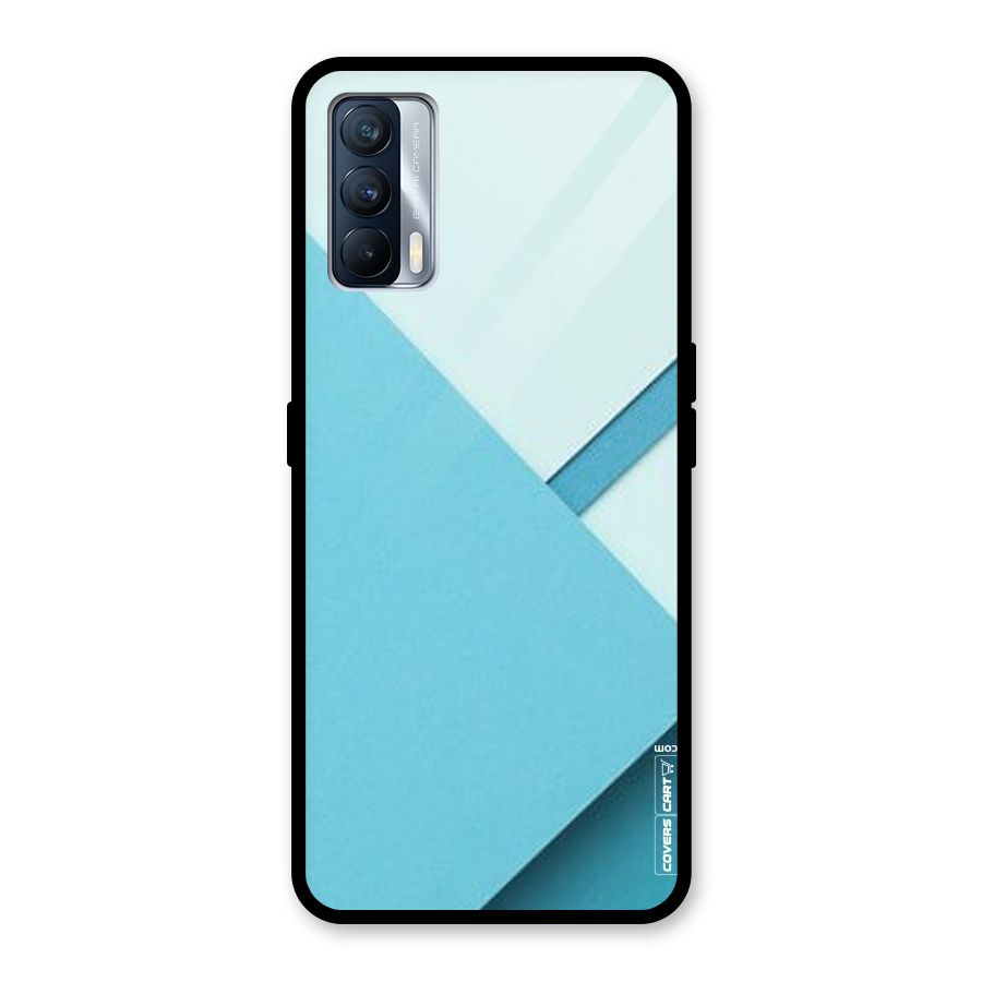 Material Design Glass Back Case for Realme X7