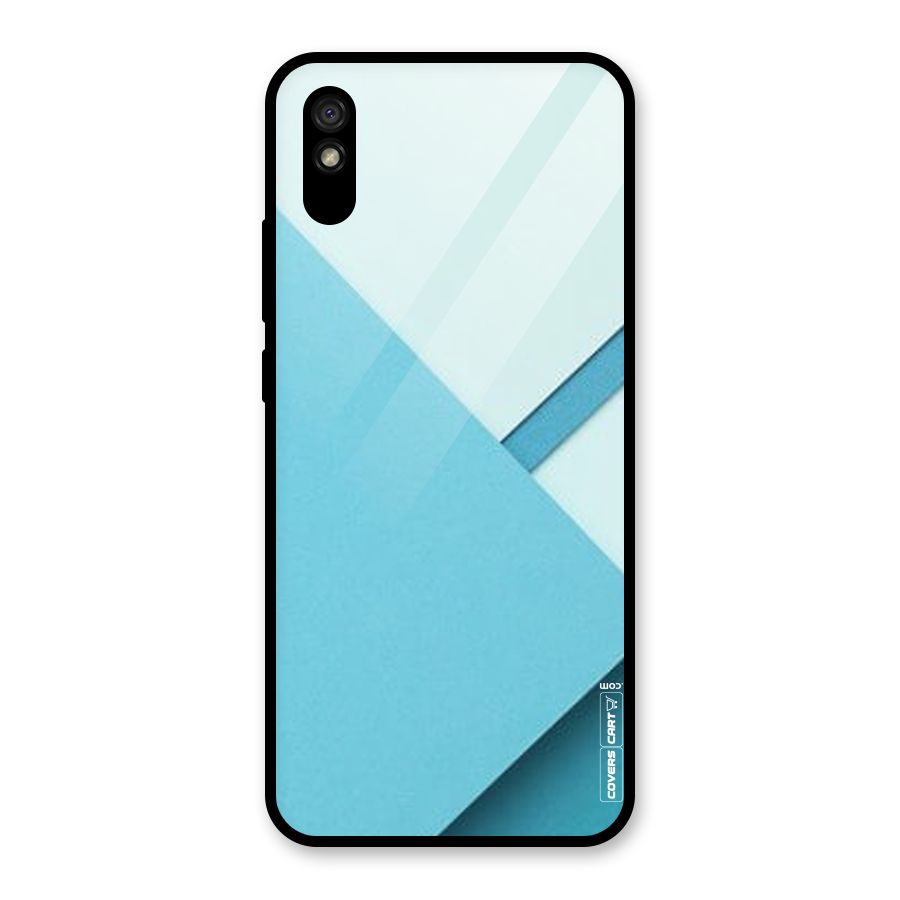 Material Design Glass Back Case for Redmi 9i