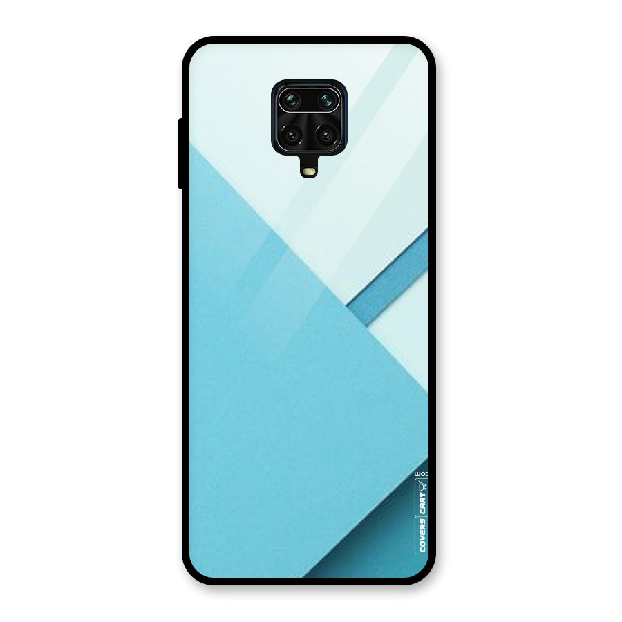 Material Design Glass Back Case for Redmi Note 10 Lite