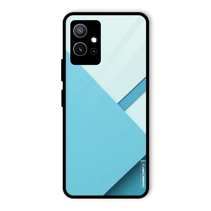 Material Design Glass Back Case for Vivo T1 5G