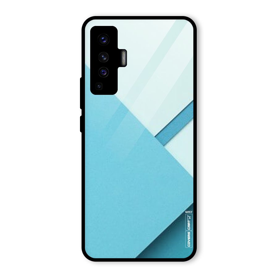 Material Design Glass Back Case for Vivo X50