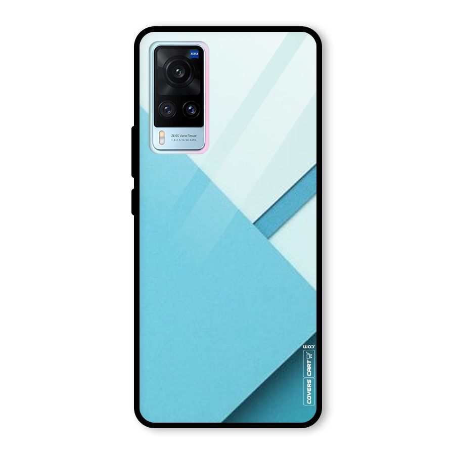 Material Design Glass Back Case for Vivo X60