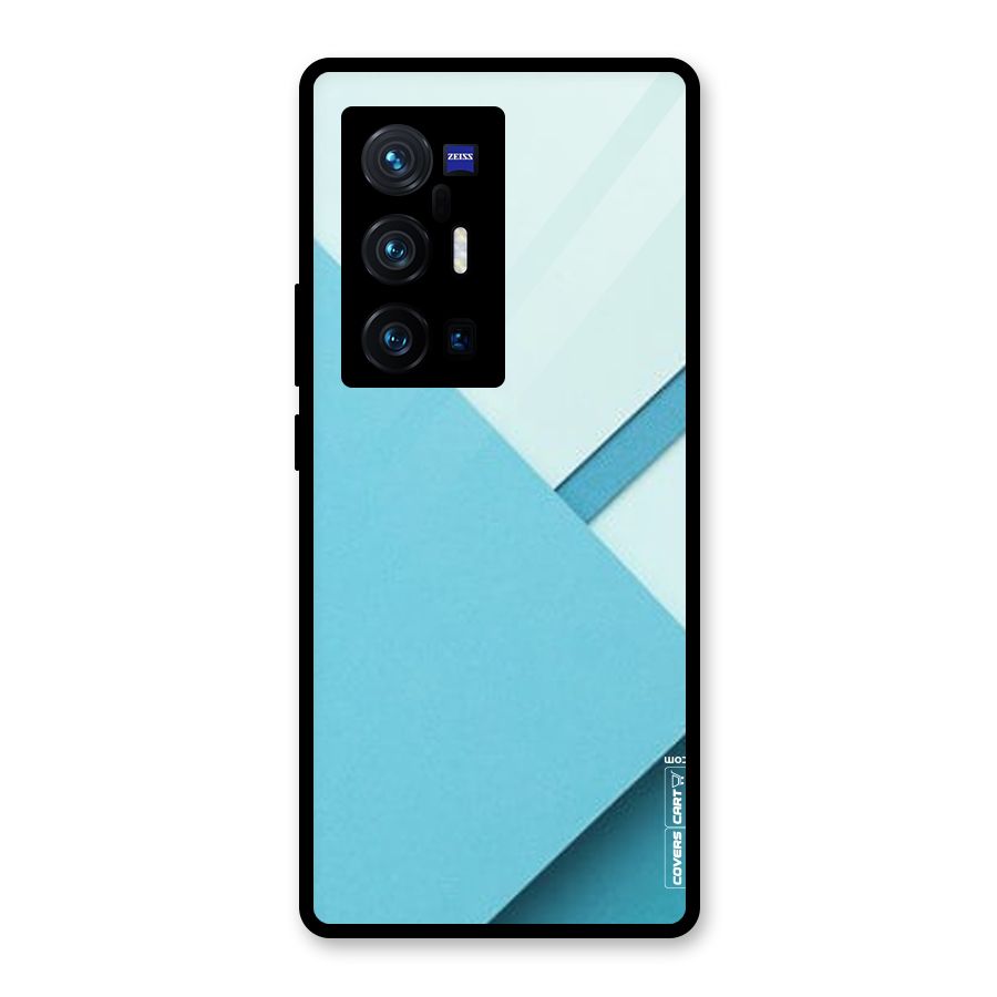 Material Design Glass Back Case for Vivo X70 Pro Plus