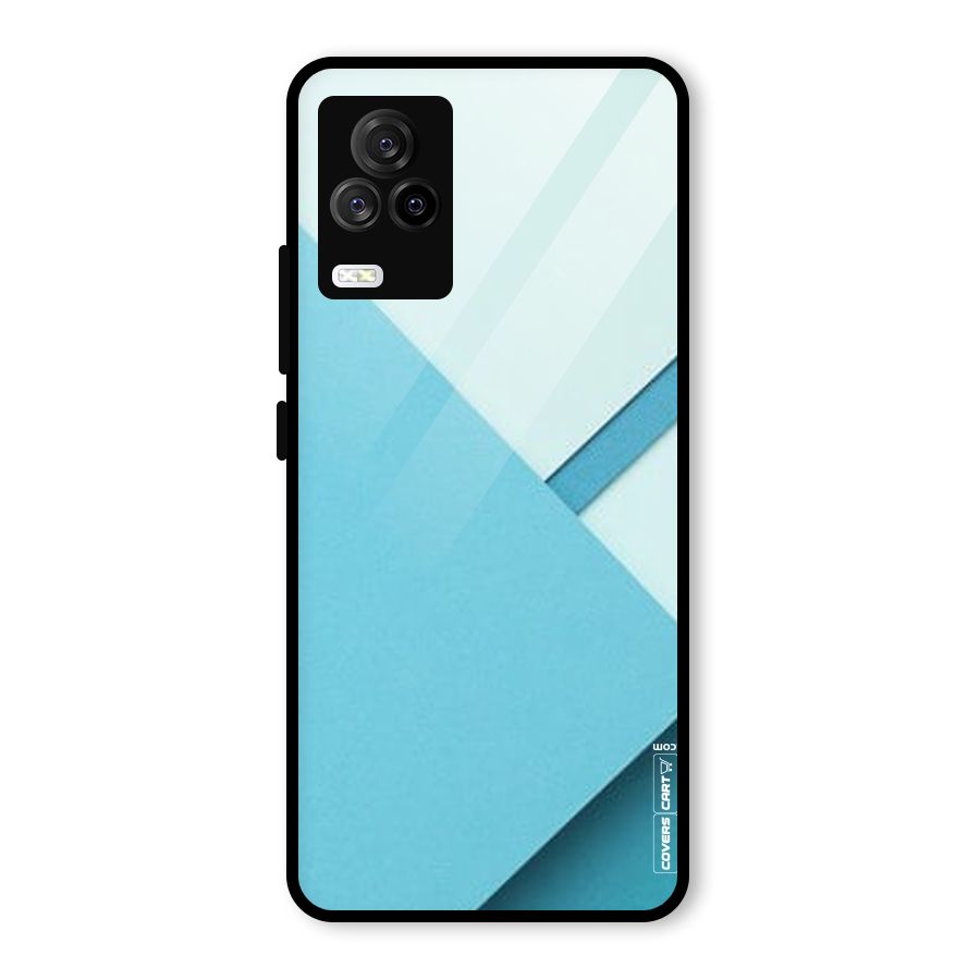 Material Design Glass Back Case for Vivo iQOO 7 Legend 5G