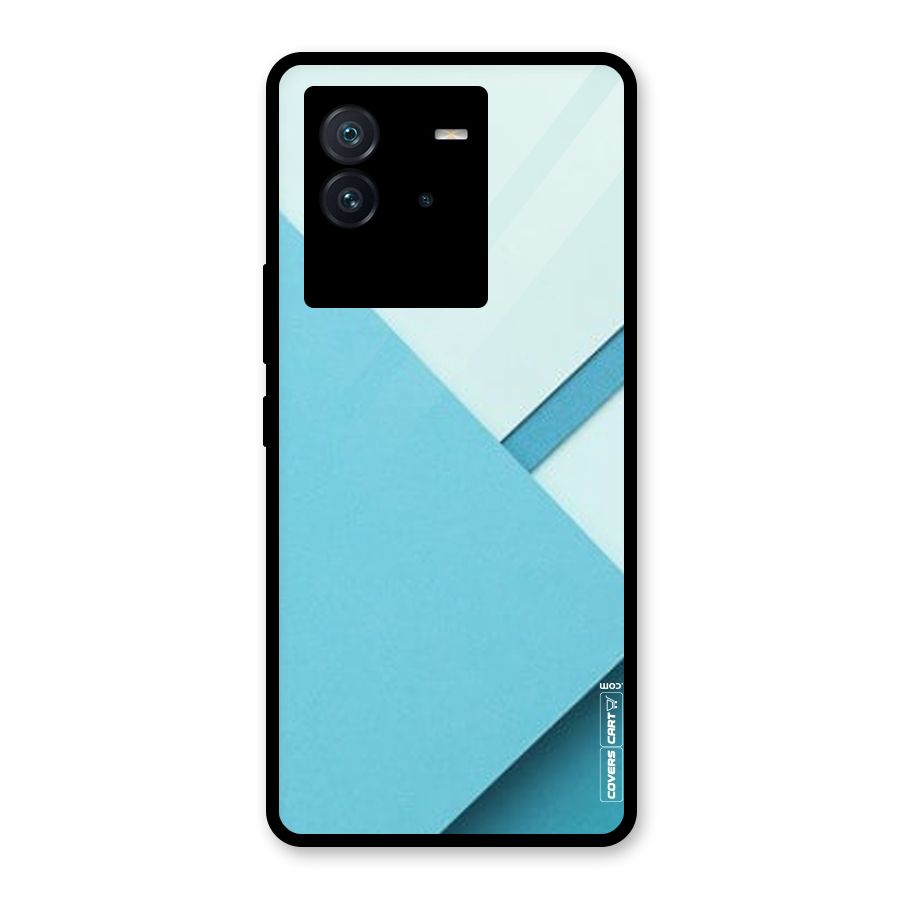 Material Design Glass Back Case for Vivo iQOO Neo 6 5G
