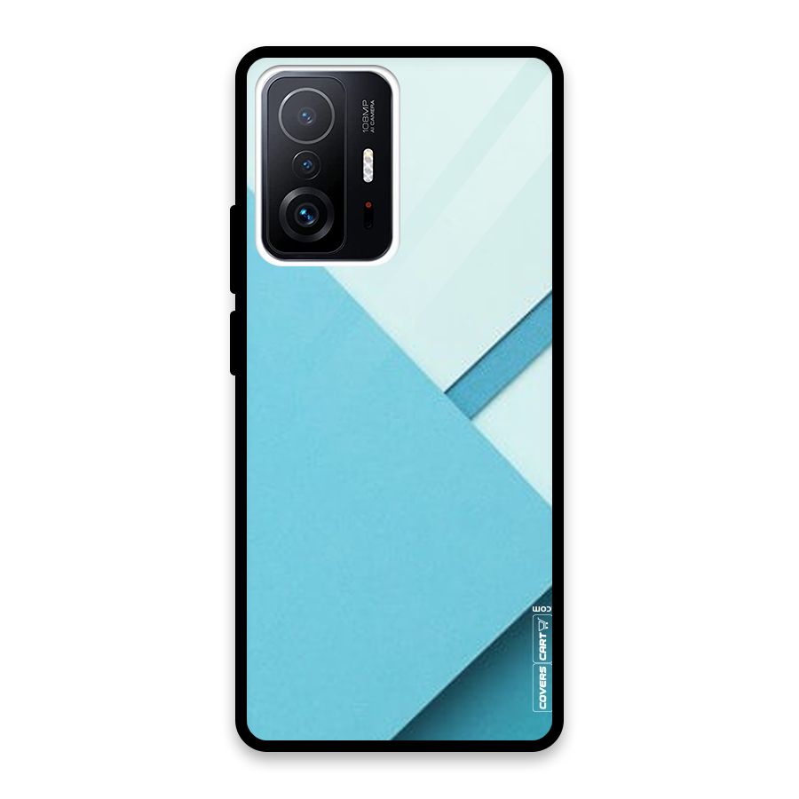Material Design Glass Back Case for Xiaomi 11T Pro