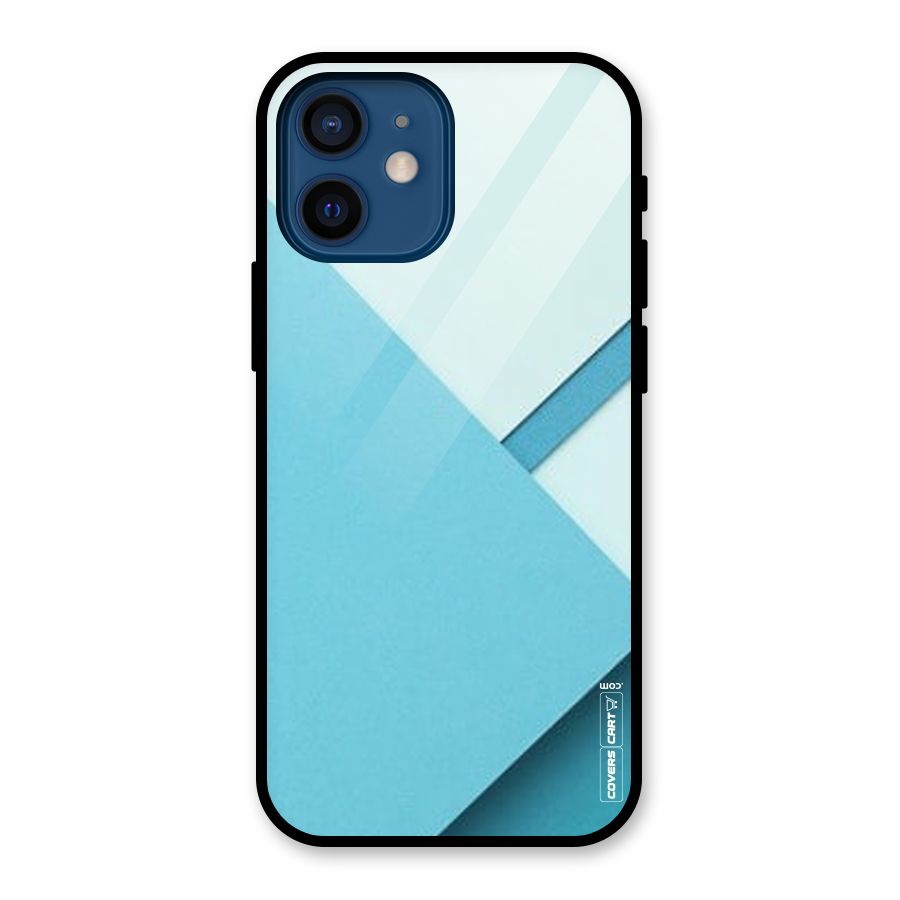 Material Design Glass Back Case for iPhone 12 Mini