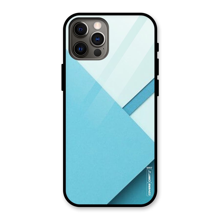 Material Design Glass Back Case for iPhone 12 Pro