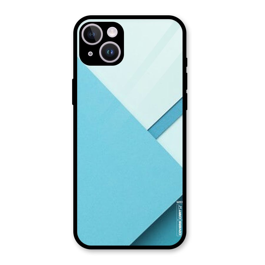 Material Design Glass Back Case for iPhone 14 Plus