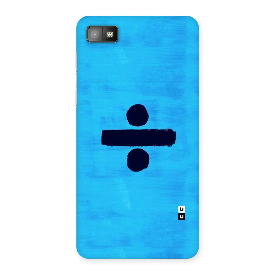 Math And Blue Back Case for Blackberry Z10