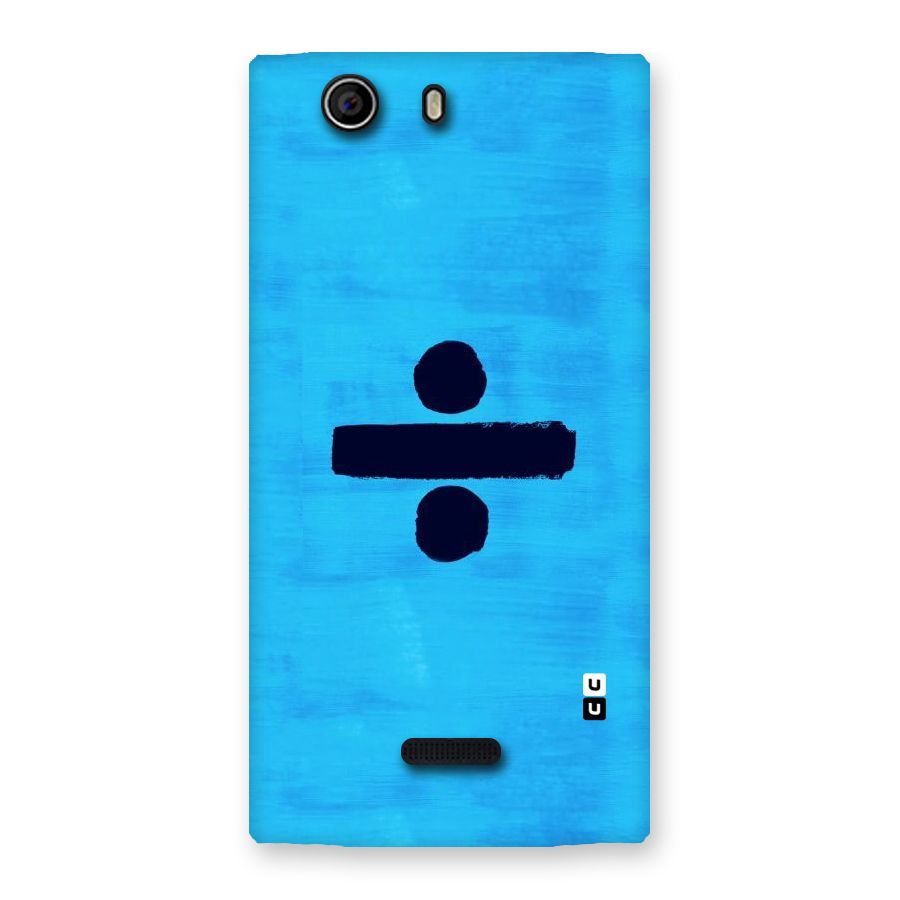 Math And Blue Back Case for Canvas Nitro 2 E311