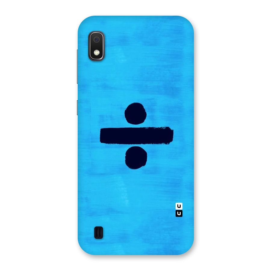 Math And Blue Back Case for Galaxy A10