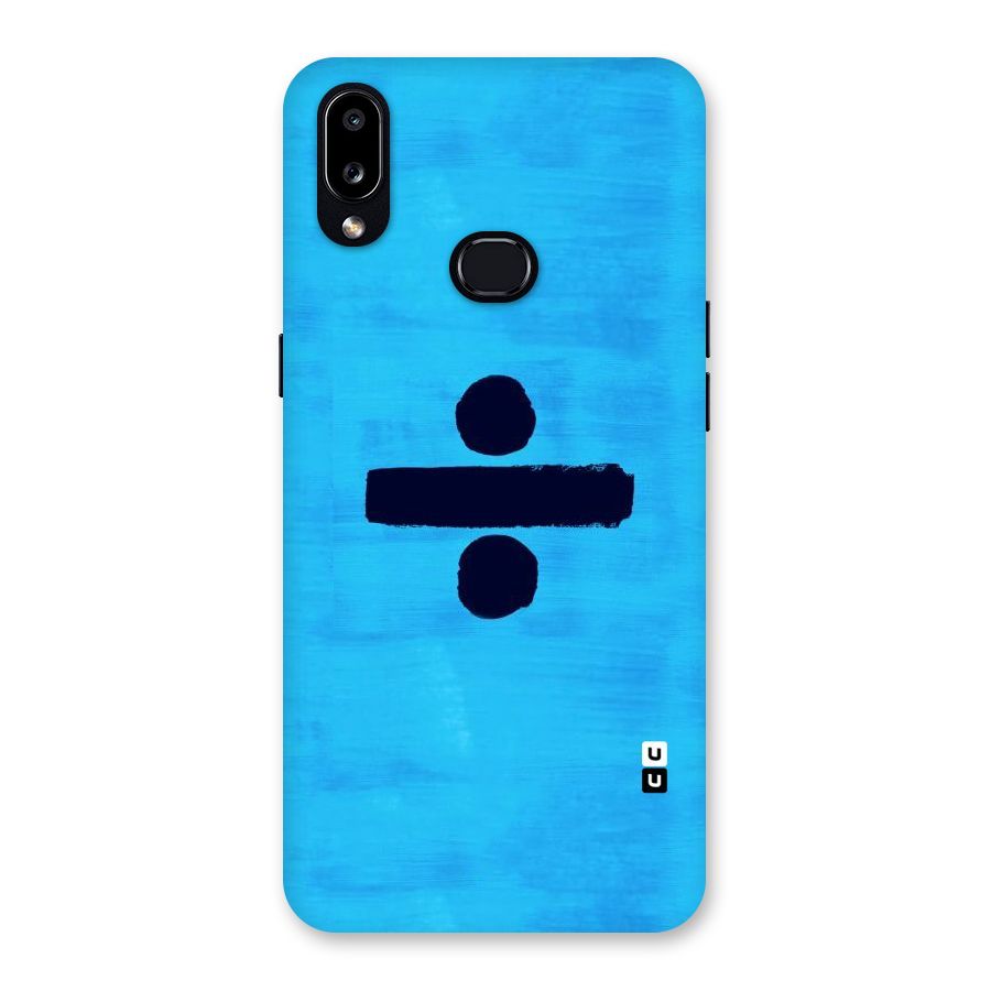 Math And Blue Back Case for Galaxy A10s