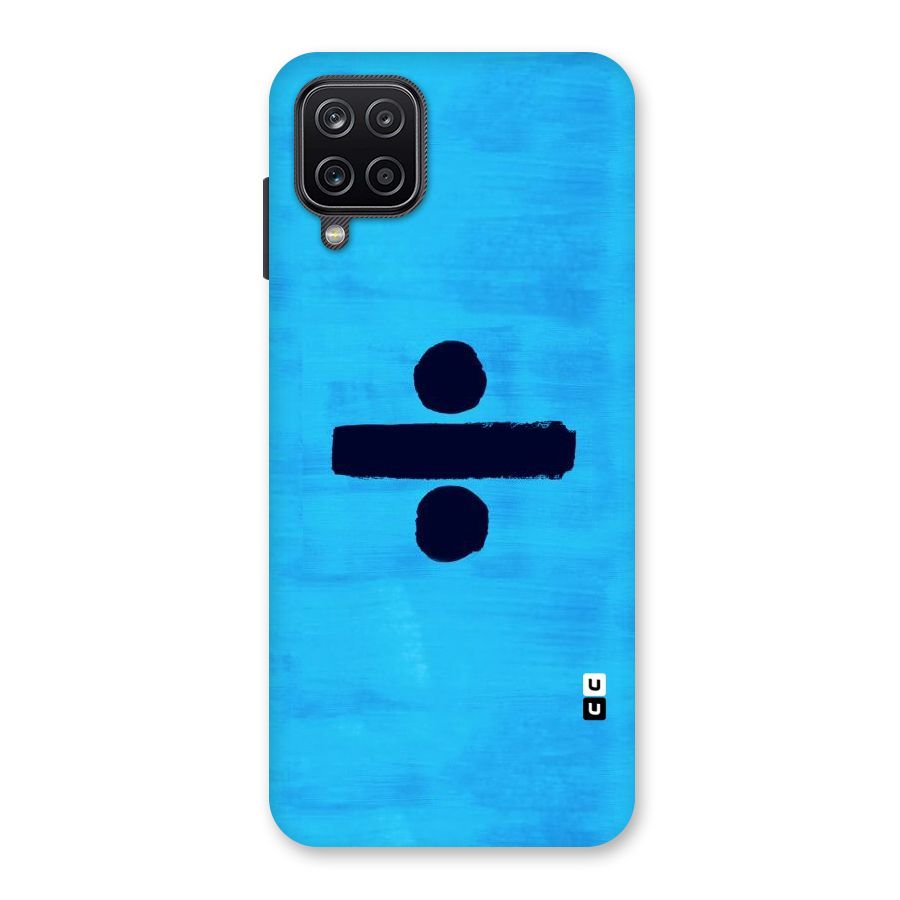Math And Blue Back Case for Galaxy A12