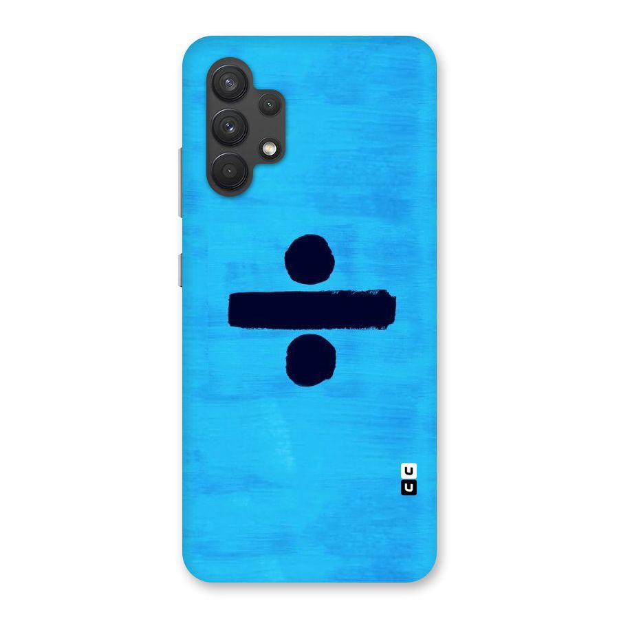 Math And Blue Back Case for Galaxy A32