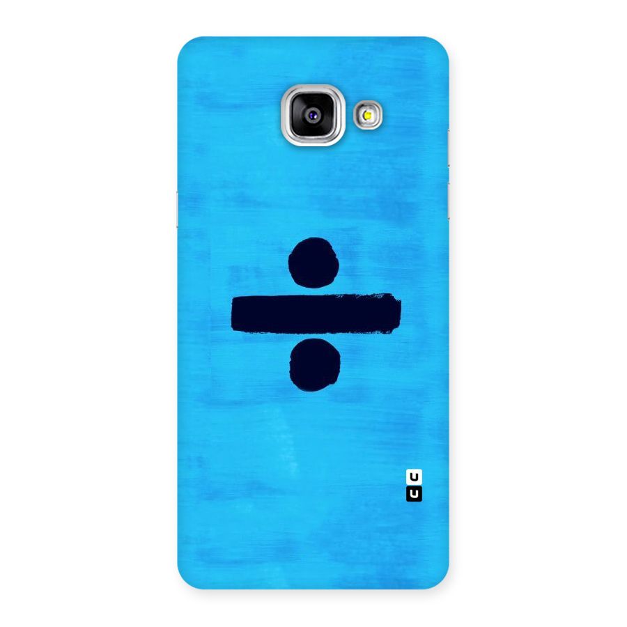 Math And Blue Back Case for Galaxy A5 2016