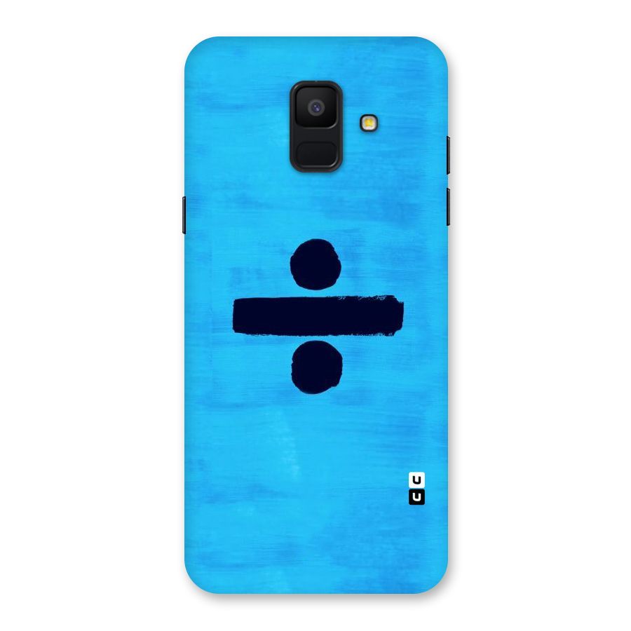 Math And Blue Back Case for Galaxy A6 (2018)