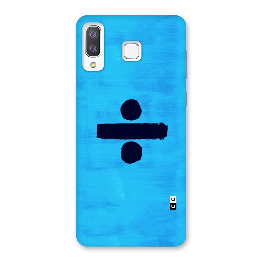 Math And Blue Back Case for Galaxy A8 Star