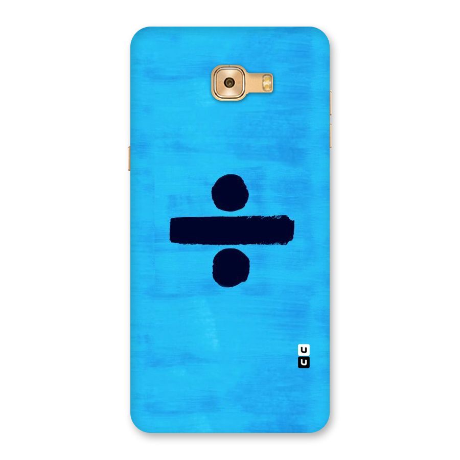 Math And Blue Back Case for Galaxy C9 Pro