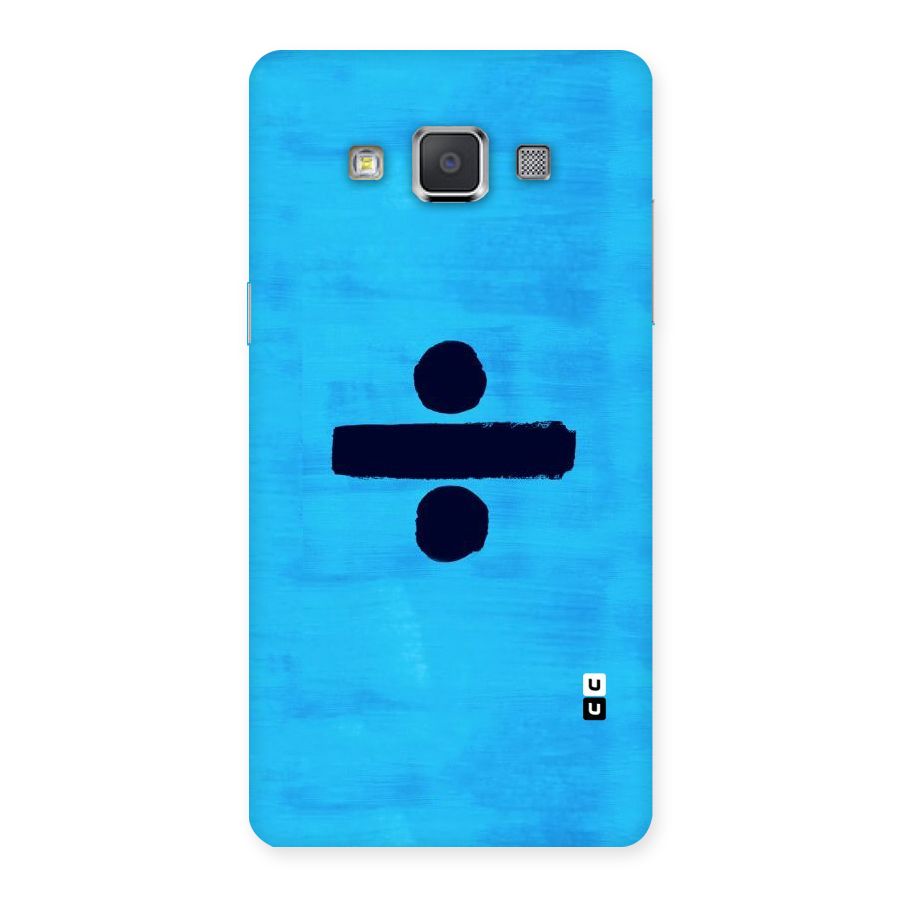 Math And Blue Back Case for Galaxy Grand 3