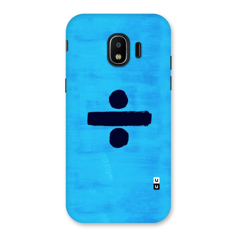 Math And Blue Back Case for Galaxy J2 Pro 2018