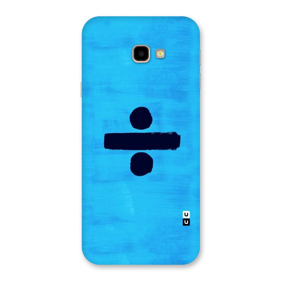 Math And Blue Back Case for Galaxy J4 Plus