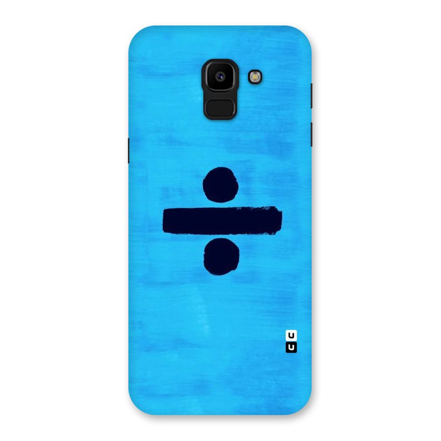 Math And Blue Back Case for Galaxy J6