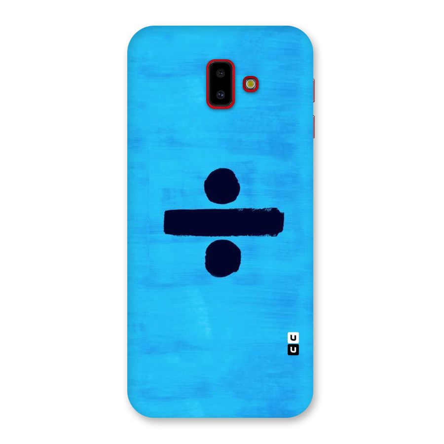 Math And Blue Back Case for Galaxy J6 Plus