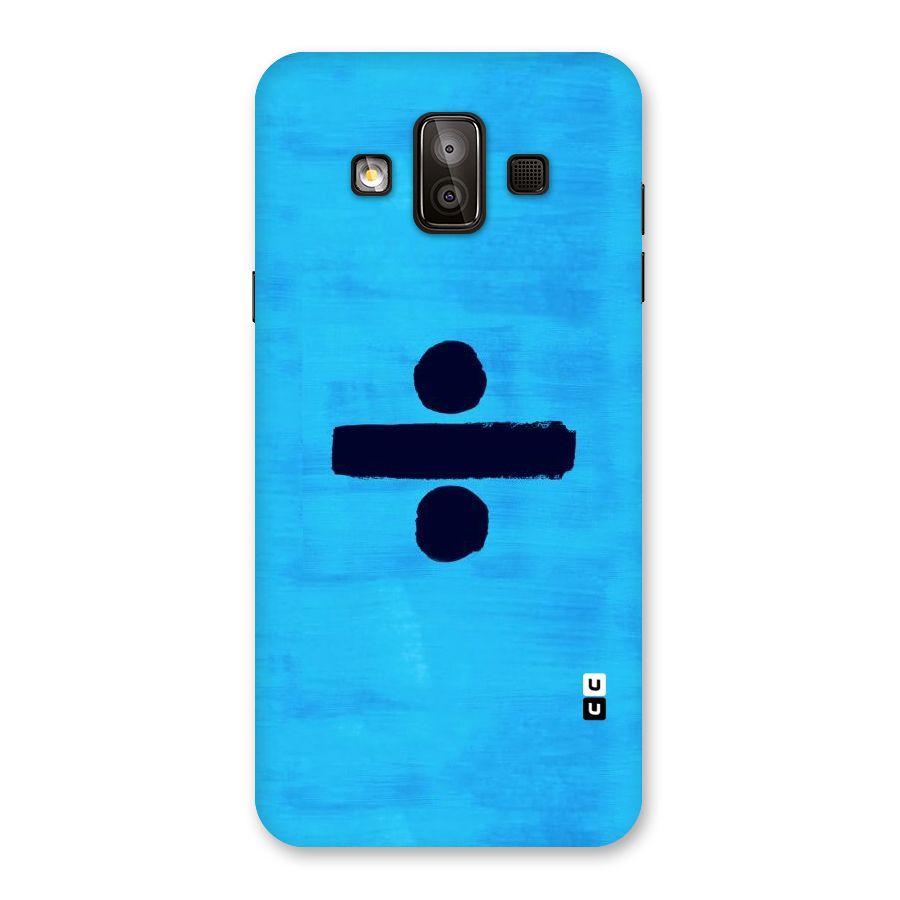 Math And Blue Back Case for Galaxy J7 Duo