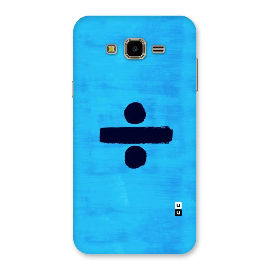 Math And Blue Back Case for Galaxy J7 Nxt