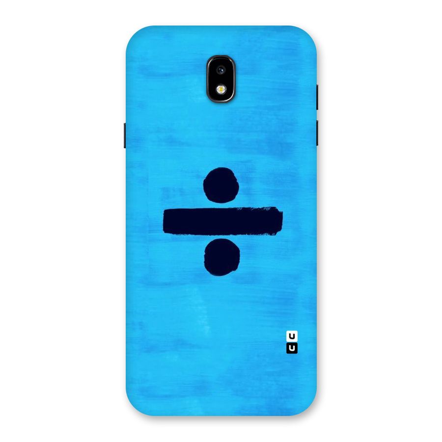 Math And Blue Back Case for Galaxy J7 Pro